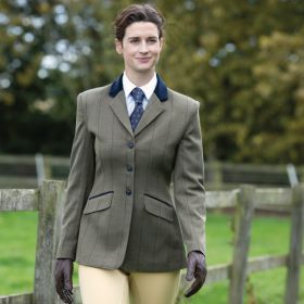 Equetech Bellingham Deluxe Stretch Tweed Riding Jacket -  Equetech
