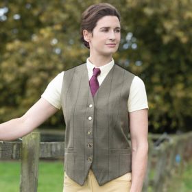 Equetech Bellingham Tweed Showing Waistcoat -  Equetech