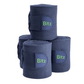 Bitz Bandages Fleece - 4 Pack - Navy - Bitz