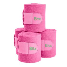 Bitz Bandages Fleece - 4 Pack - Pink - Bitz