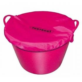 Red Gorilla Tubtrug Bucket Covers - Fits 26L-42L & Rubber S1-S2 Pink