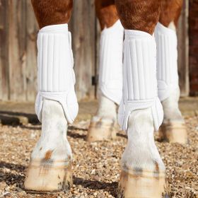 Premier Equine Carbon Tech Air Flex Eventing Boots - White