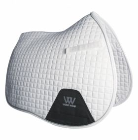Woof Wear General Purpose Saddle Cloth Colour Fusion - WS0001 White