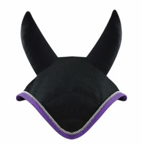 Woof Wear Ergonomic Fly Veil - WS0010 Black & Ultra Violet