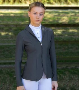 Premier Equine Finio Ladies Competition Show Jacket - Grey -  Premier Equine