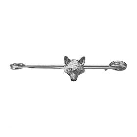Equetech Traditional Foxhead Stock Pin - Gold -  Equetech