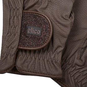 Elico Bamford Bling Gloves-Brown-6.5 - Elico