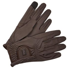Elico Chatsworth Childrens Riding Gloves - Brown
