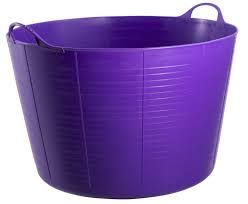 Red Gorilla Tubtrug Flexible Bucket Extra Large 75LT Purple