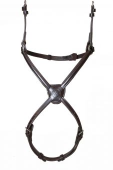 Henry James Double Buckle Figure 8 Grackle Noseband