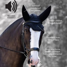 Equetech Horse Soundless Ear Net Hood -  Equetech