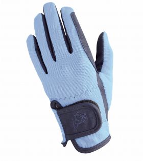 Hy5 Children's Every Day Two Tone Riding Gloves Navy - Blue -  HY