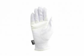 Hy5 Synthetic Leather Riding Gloves White -  HY