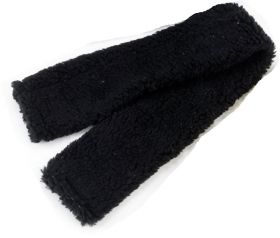 Hy Fur Fabric Girth Sleeve Black