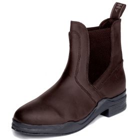 HyLAND Wax Leather Jodhpur Boot Brown