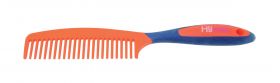 HyShine Pro Groom Mane Comb Navy - Orange