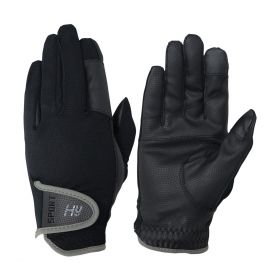 HySPORT Dynamic Lightweight Riding Gloves Black - Charcoal -  HY