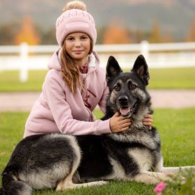 LeMieux Clara Cable Beanie - Pink Quartz