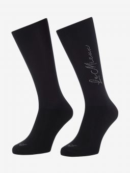 LeMieux Sparkle Competition Sock - Black - LeMieux