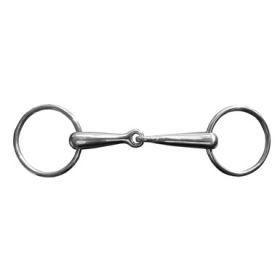 JHL Pro Steel Loose Ring Jointed Snaffle
