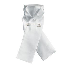 Equetech Junior Ready-Tied Stock - White -  Equetech