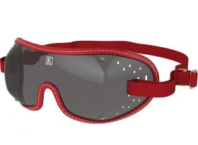 Kroops Racing Goggles - Smoked Lens  Red