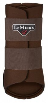 LeMieux Grafter Brushing Boots-Small-Brown -  LeMieux