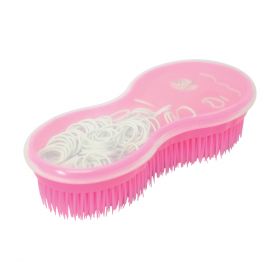 Lincoln Ultimate Brush with Plaiting Kit  Pink - White