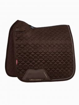 LeMieux Crystal Suede Dressage Square Brown -  LeMieux