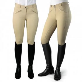 John Whitaker Miami Ladies Breeches Beige