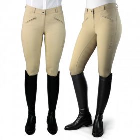 John Whitaker Miami Ladies Breeches Beige -  John Whitaker