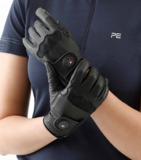 Premier Equine Mizar Ladies Leather Riding Gloves - Black