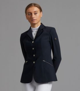 Premier Equine Nera Ladies Competition Jacket Navy -  