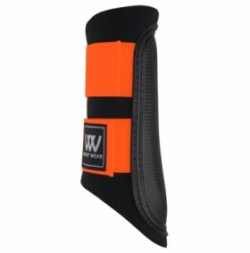 Woof Wear Club Brushing Boot Colour Fusion -Small-Black & Orange -  Woof Wear