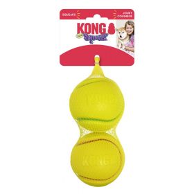 KONG Squeezz Tennis Dog Toy - Kong