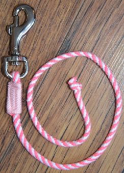Crafty Ponies Leadrope and Instruction Booklet Pink - White