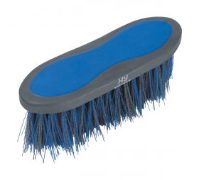 HySHINE Active Groom Long Bristle Dandy Brush - Jewel Blue -  HY
