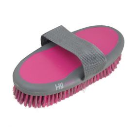 HySHINE Active Groom Sponge Brush Bubblegum Pink
