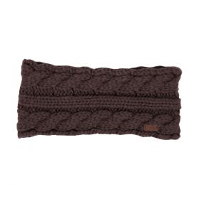 HyFASHION Valmorel Knitted Headband Chocolate -  HY