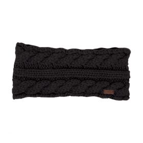 HyFASHION Valmorel Knitted Headband Black -  HY