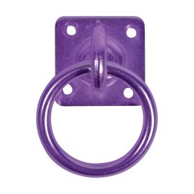 Perry Equestrian Chain Ring on Plate - Purple - Perry