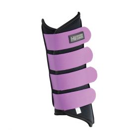 Hy Armoured Guard Neoprene Brushing Boots Black - Lilac