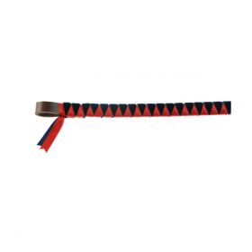 ShowQuest Hexham Browband Navy Red
