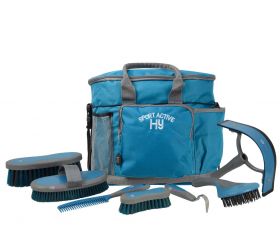Hy Sport Active Complete Grooming Bag - Aegean Green - HY