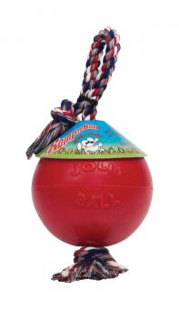Horsemen's Pride Jolly Ball Romp-N-Roll 8 inch Red