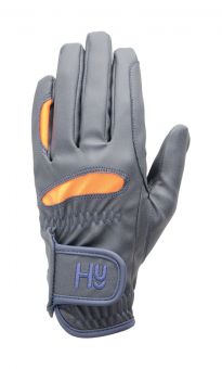 Hy5 Lightweight Riding Gloves Navy - Orange -  HY