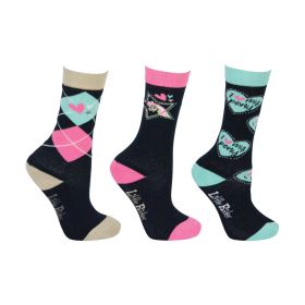 I Love My Pony Collection Socks by Little Rider (Pack of 3)