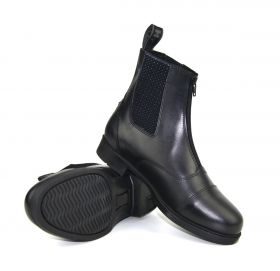 HyLAND Canterbury Zip Jodhpur Boot Childs Sizes Black