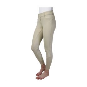 Hy Equestrian Arctic Polar Softshell Breeches - Beige -  HY