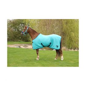 Navy Horses Sofa Blanket Bedding Patterned Modern Country Club Fleece Throw 